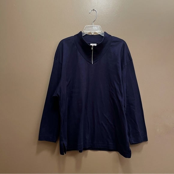 Aileen Too Sweaters - Aileen Too Zip Neck Sweater